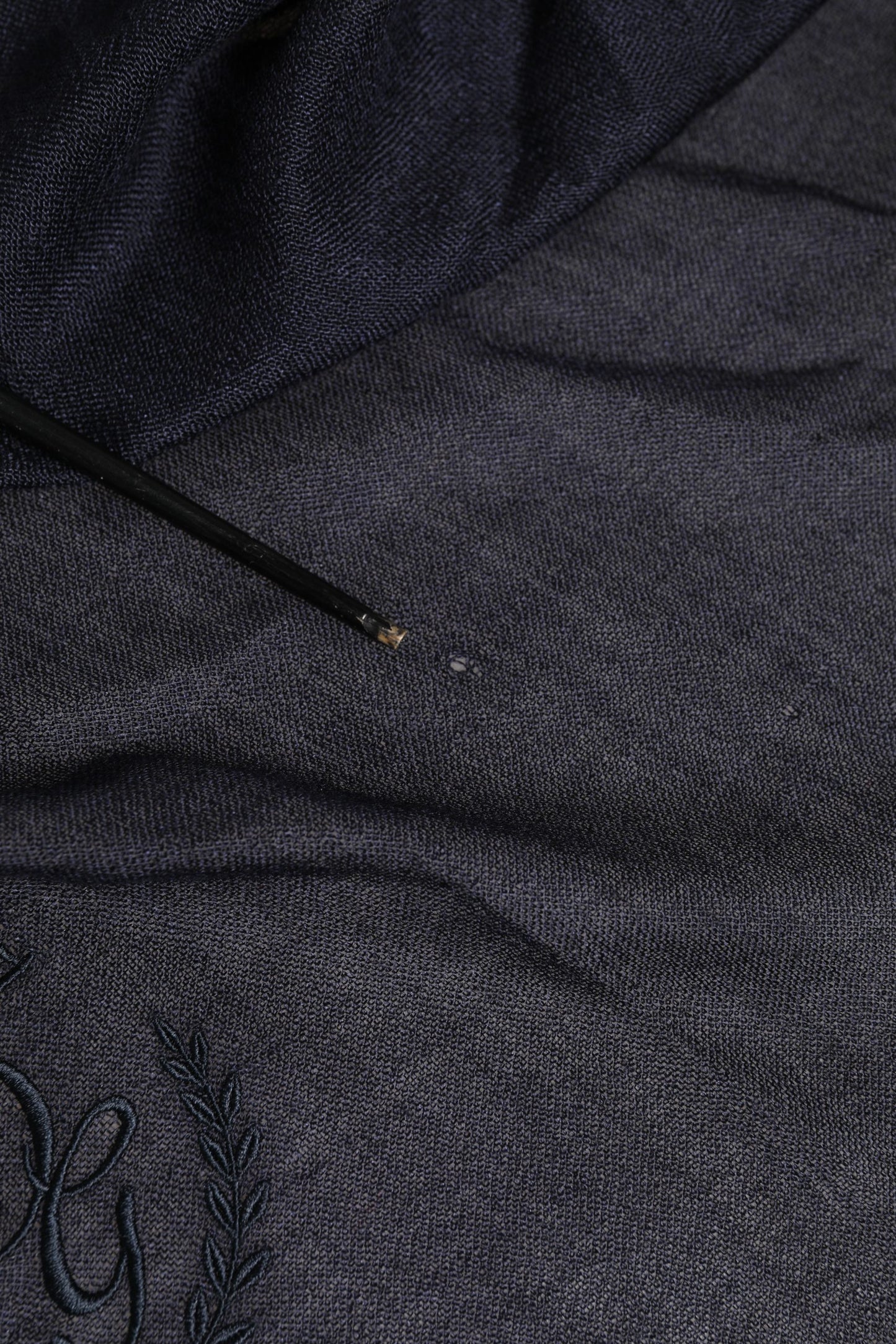 Dolce & Gabbana Blue Cashmere Fringes Wrap Foulard 70cm x 200cm  Scarf Men