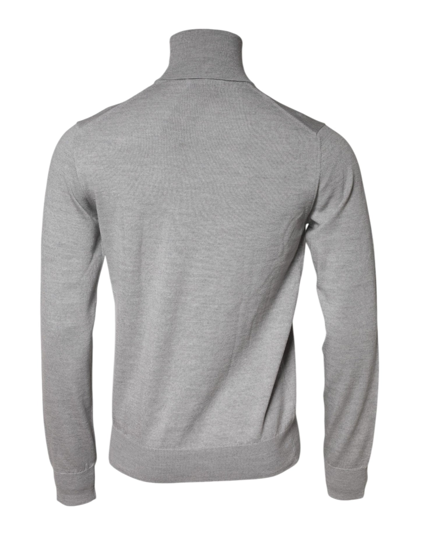 Dolce & Gabbana Gray LongSleeve Turtleneck Pullover Sweater