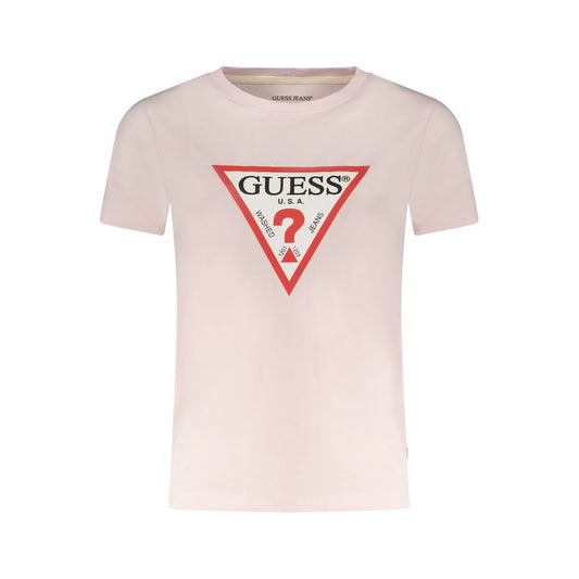 Guess Jeans Rosa Cotton Women T-Shirt