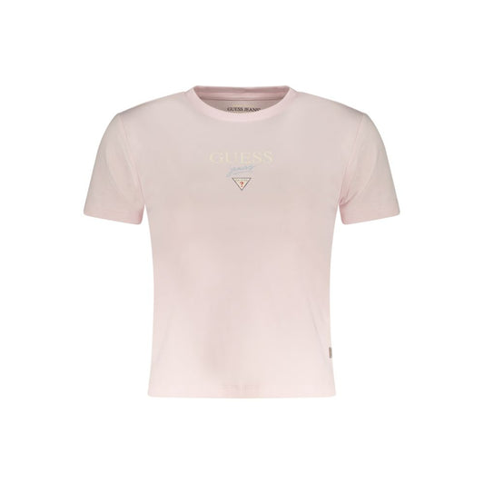 Guess Jeans Rosa Cotton Women T-Shirt