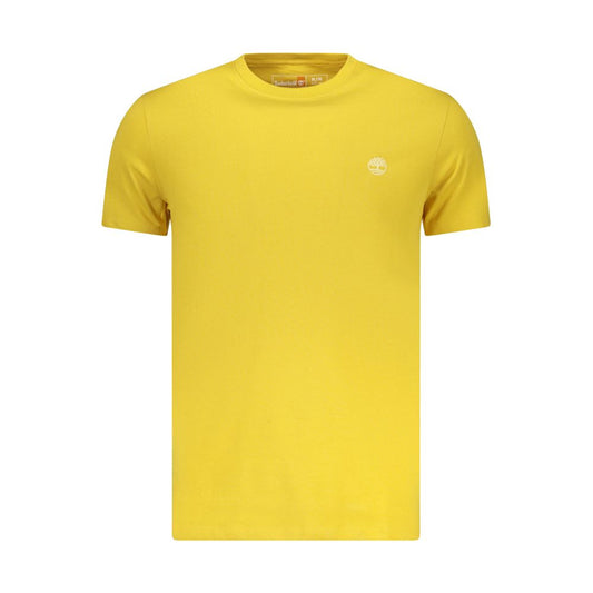 Timberland Yellow Cotton Mens T-Shirt