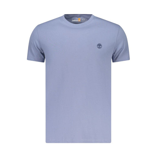 Timberland Azzurro Cotton Men T-Shirt