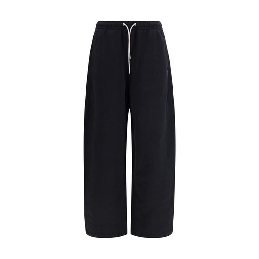 Alexander Wang Black Cotton Athletic Pants