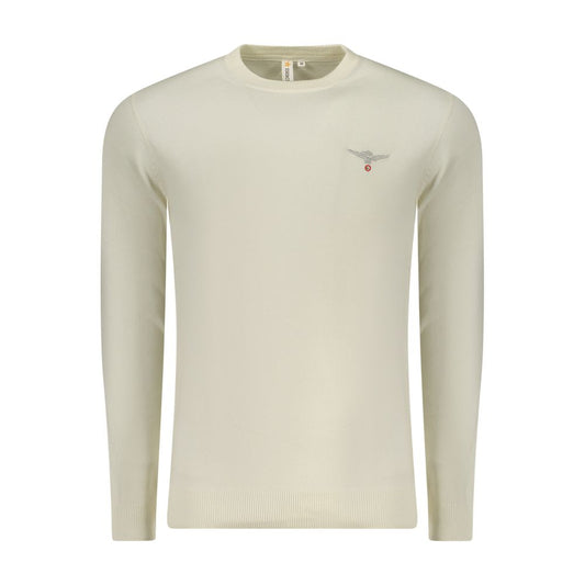 Accademia Militare Bianco Cotton Men's Sweater