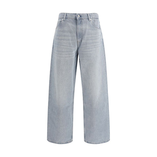 Our Legacy Blue Cotton High-Waisted Jean