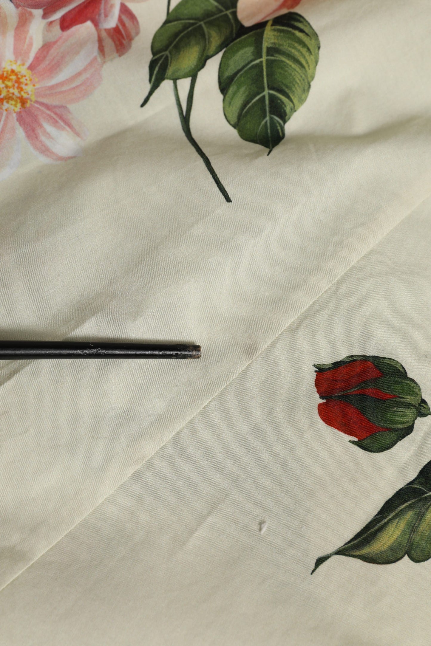 Dolce & Gabbana Beige Floral Sleeveless A-line Midi Dress