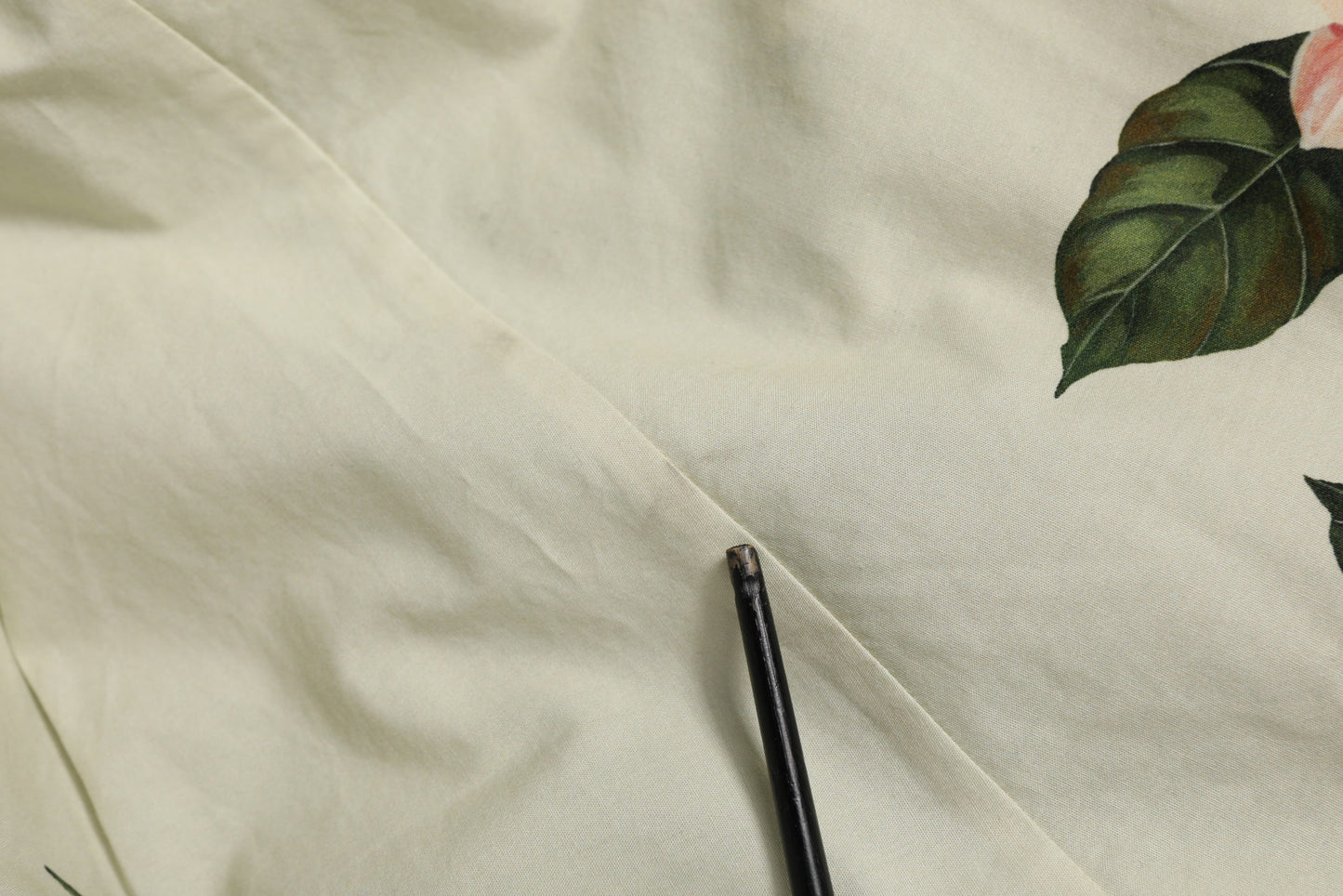 Dolce & Gabbana Beige Floral Sleeveless A-line Midi Dress