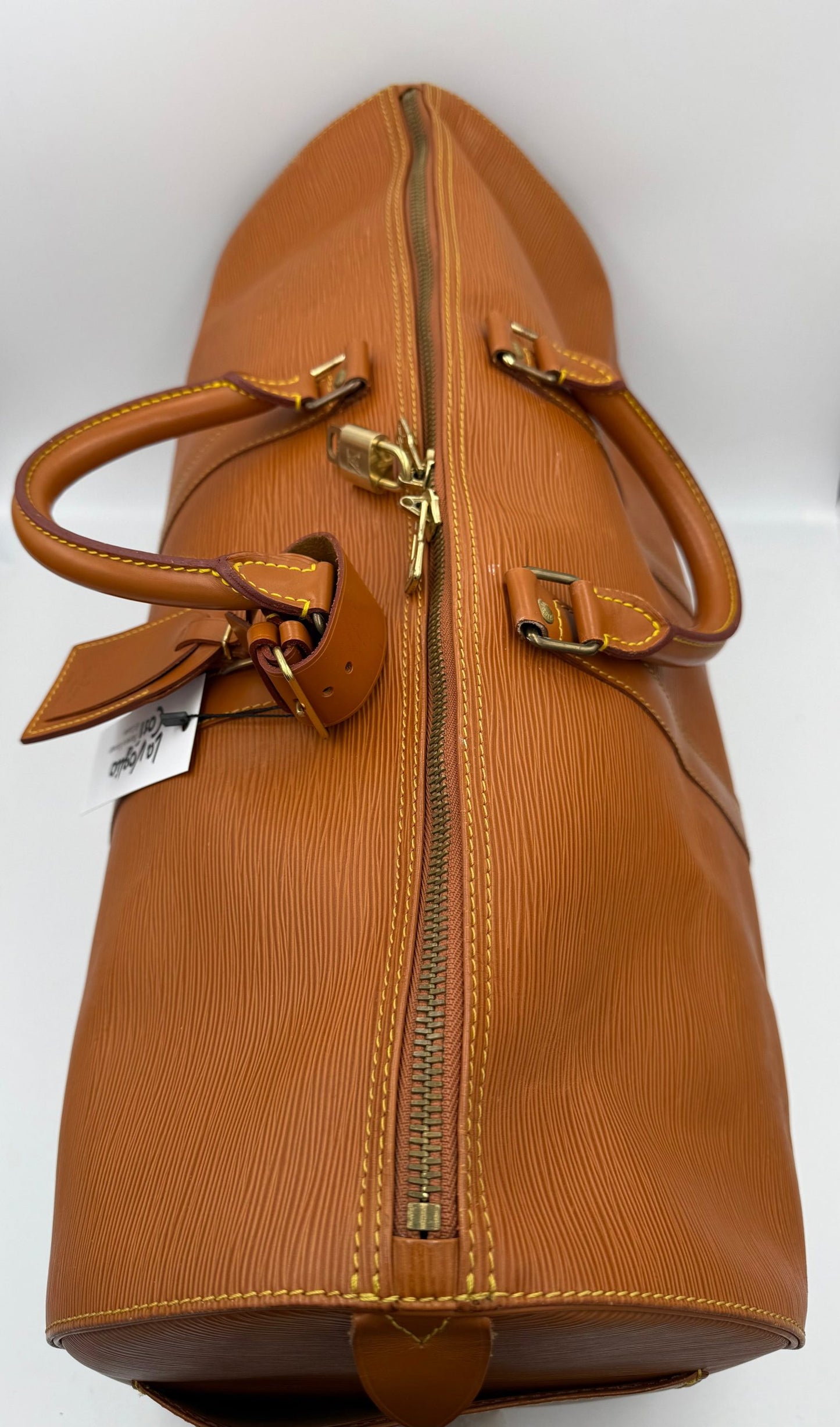 Louis Vuitton LOUIS VUITTON KEEPALL 50 in Brown EPI Leather Handbag