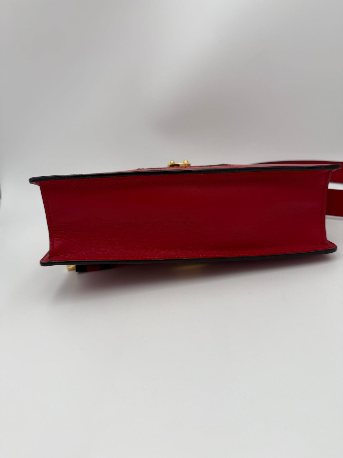 Gucci GUCCI SYLVIE Red Handbag