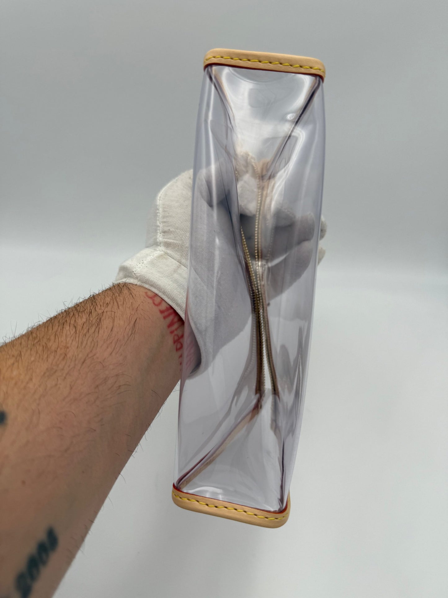 Louis Vuitton LOUIS VUITTON Monogram Transparent MM Pochette