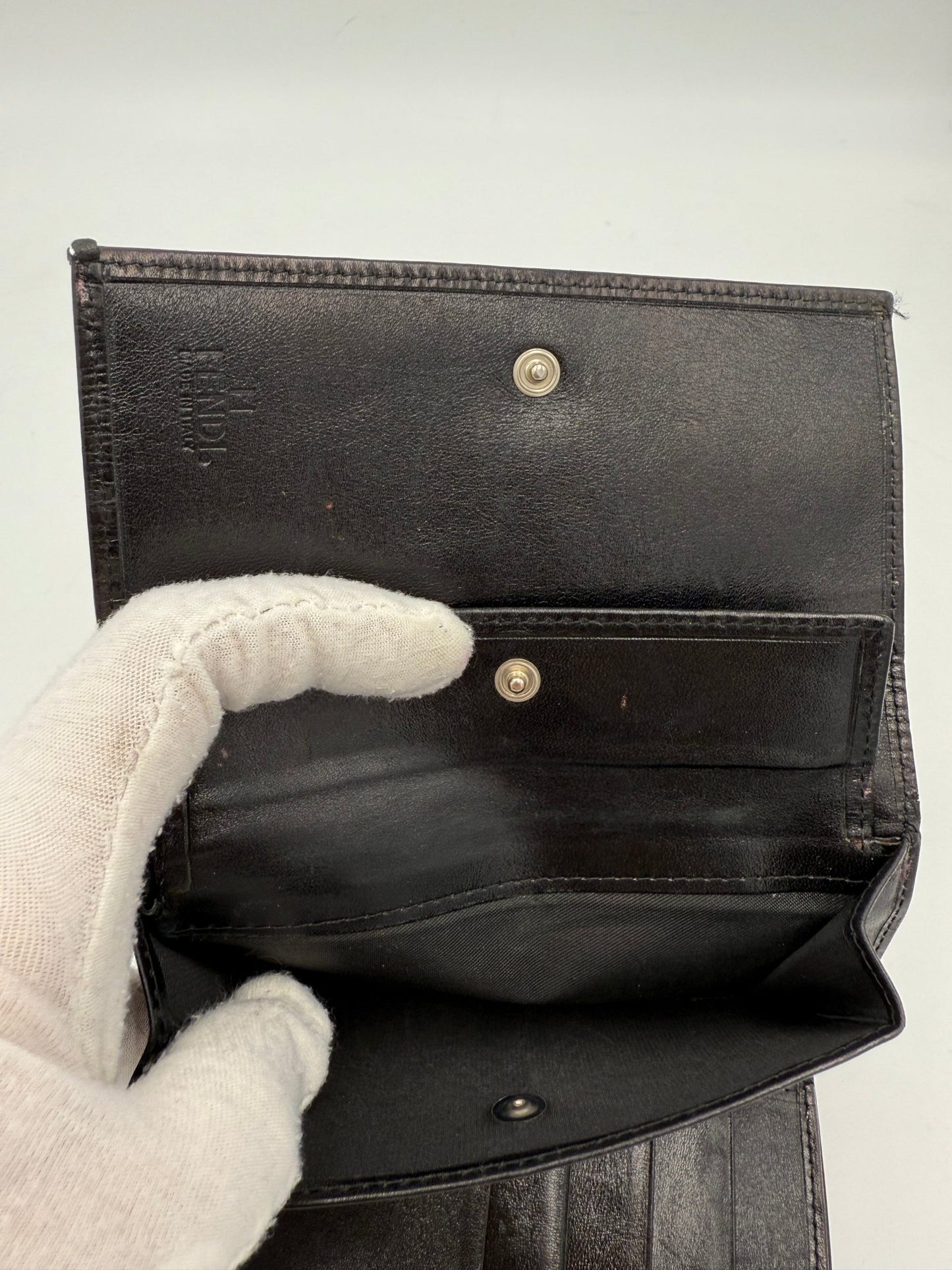 Fendi FENDI FF Zucchino Wallet