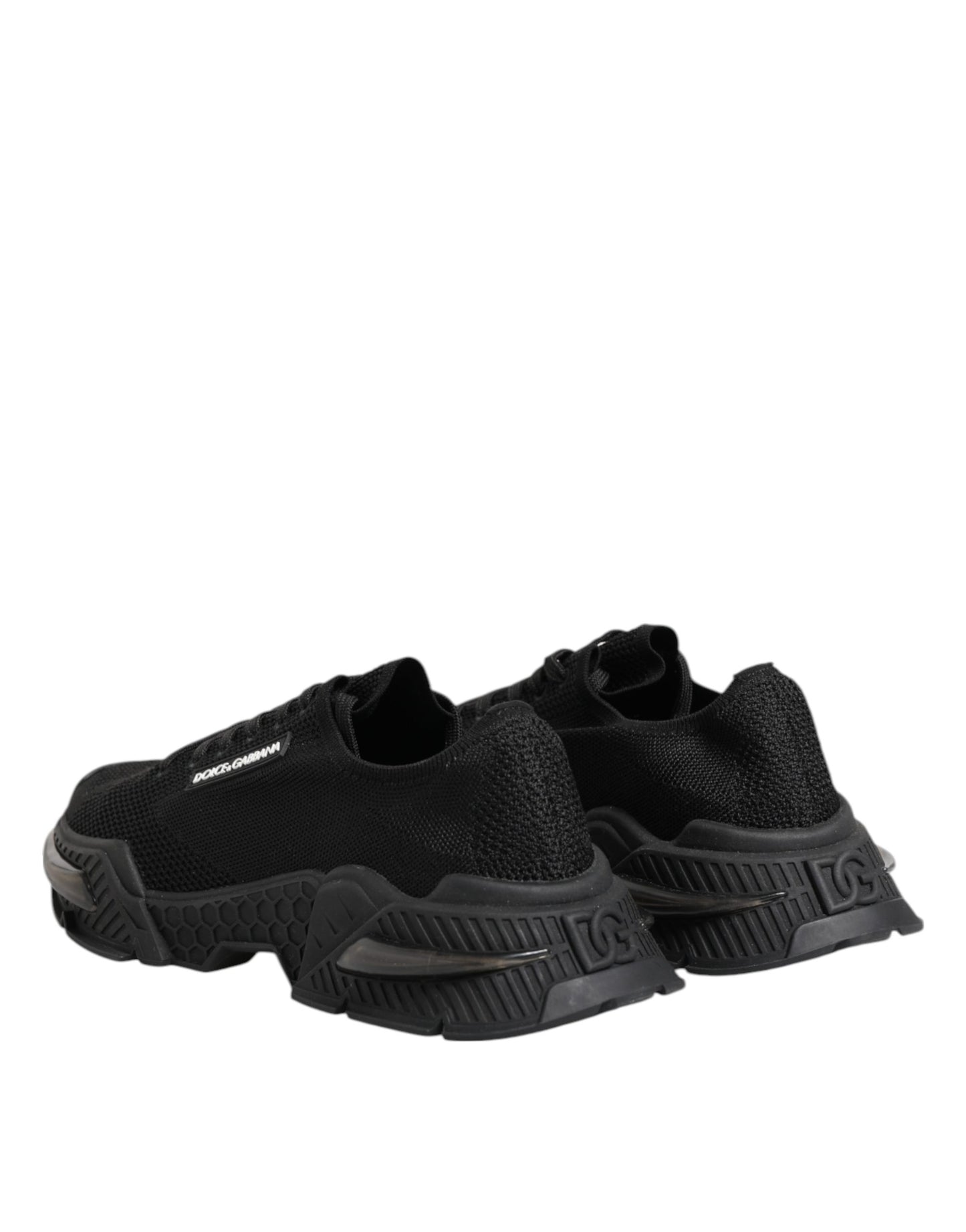 Dolce & Gabbana Black Airmaster Low Top Men Sneakers Shoes