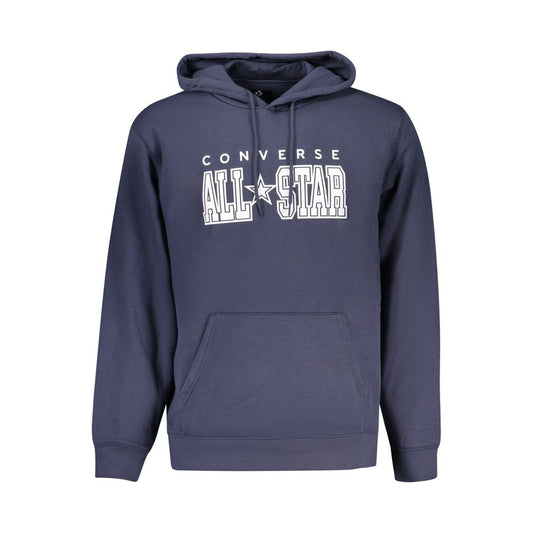 Converse Blue Cotton Men's Sweatshirt