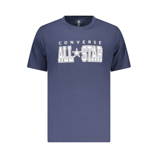 Converse Blue Cotton Men's T-Shirt
