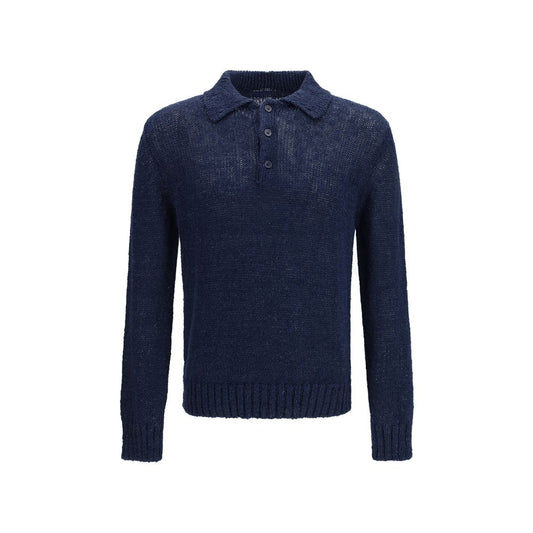 Sunflower Blue Cotton Polo Shirt