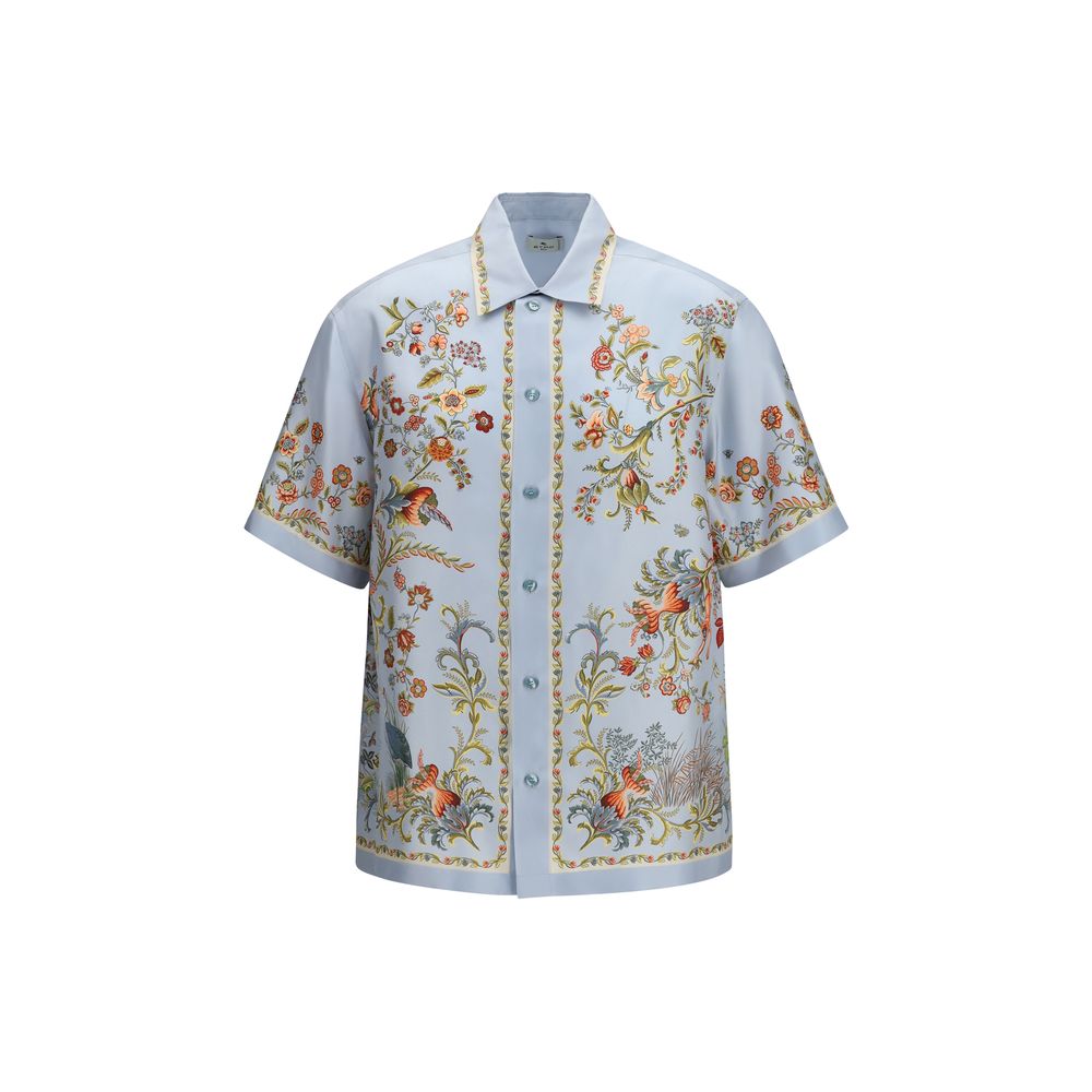 Etro Multicolor Silk Pattern Shirt