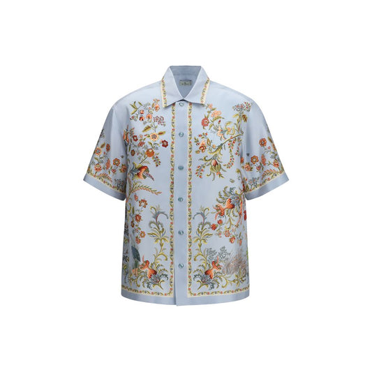 Etro Multicolor Silk Pattern Shirt