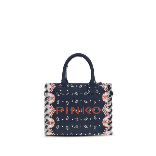 PINKO Multicolor Cotton Shoulder Bag