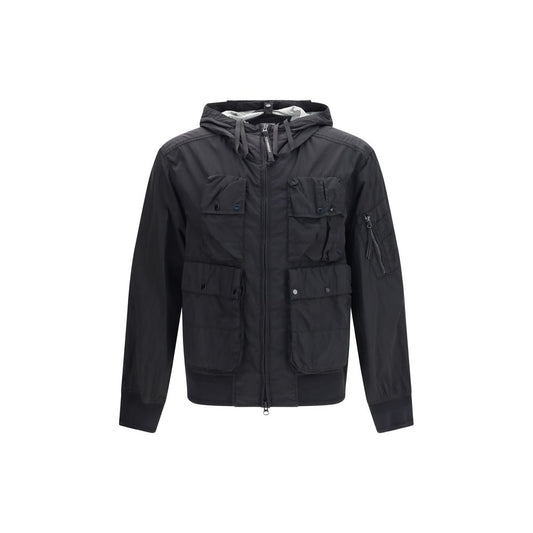 C.P. Company Black Polyamide Shell Jacket