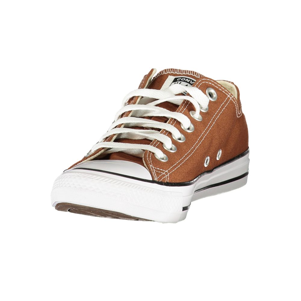 Converse Brown Polyester Athletic Sneakers