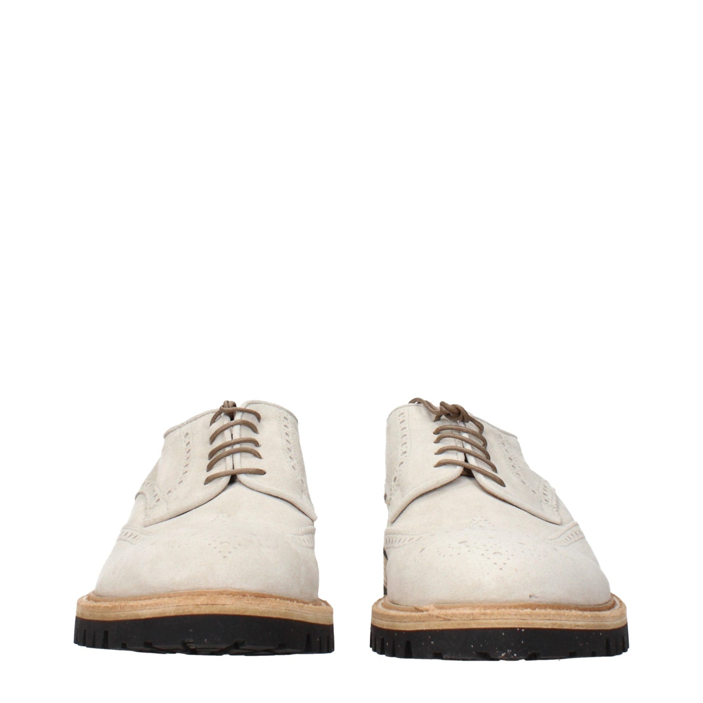 Eleventy Gray Leather Oxfords And Derbies