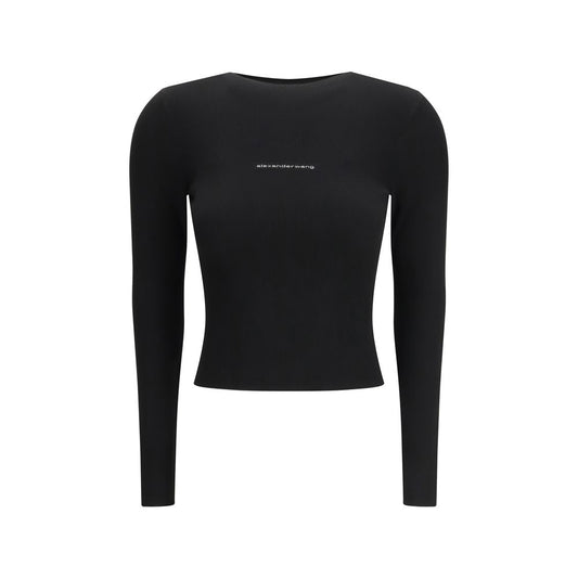 Alexander Wang Black Cotton Sweatshirt