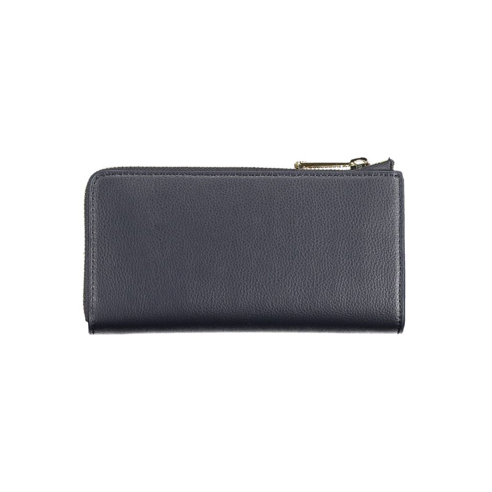 Tommy Hilfiger Blue Polyurethane Women Wallet