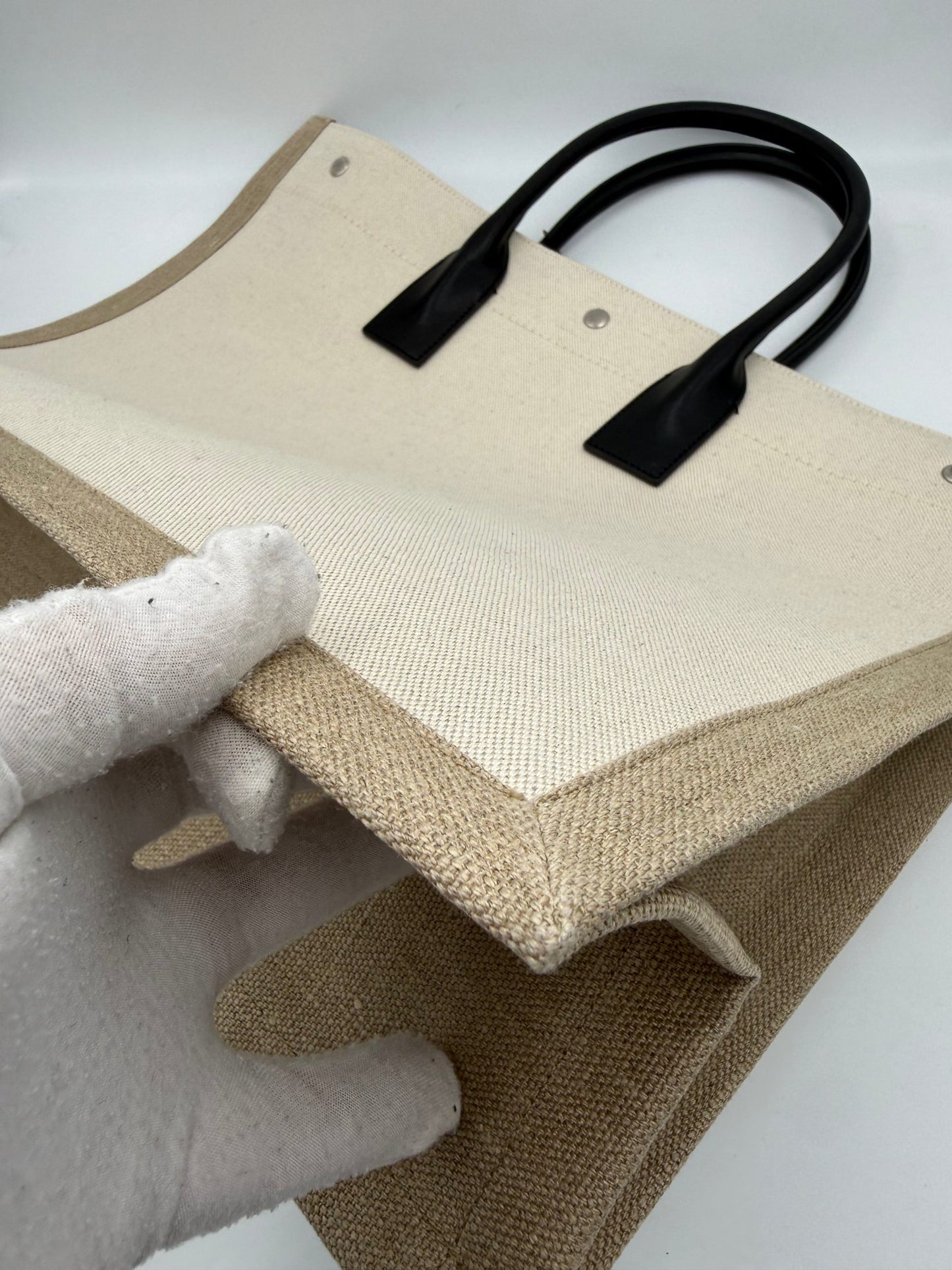 Saint Laurent SAINT LAURENT Rive Gauche Large Tote Bag