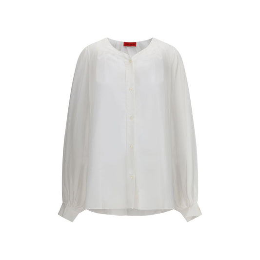 The Latest White Cotton Blouse