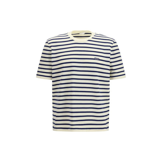 Prada Blue Cotton Sweatshirt