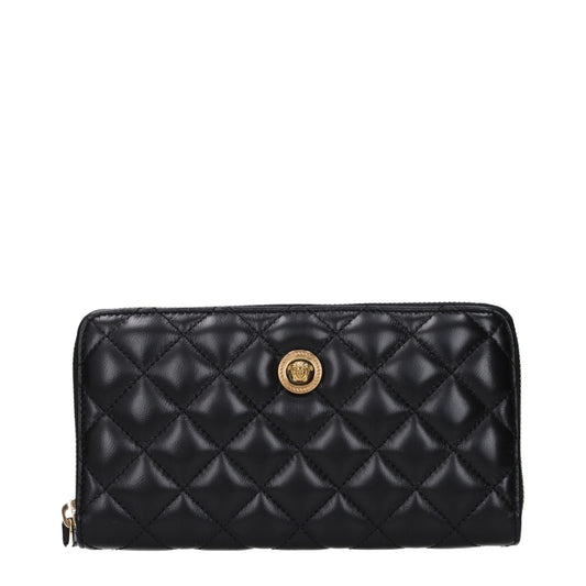 Versace Black Leather Wallet