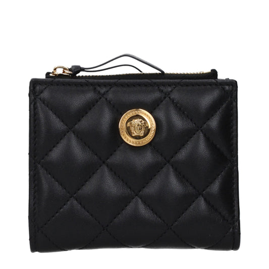 Versace Black Leather Wallet