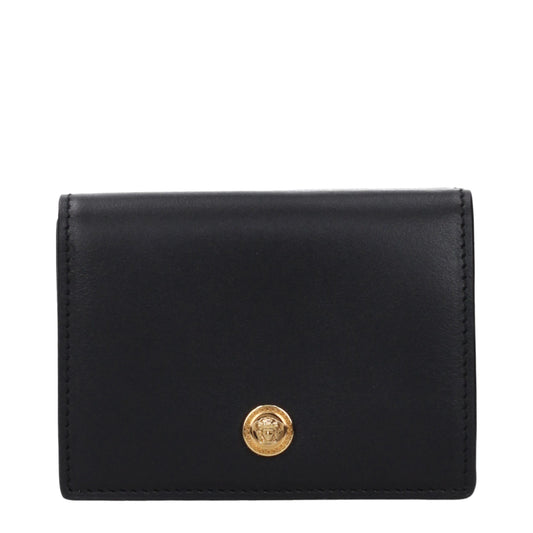Versace Black Leather Wallet