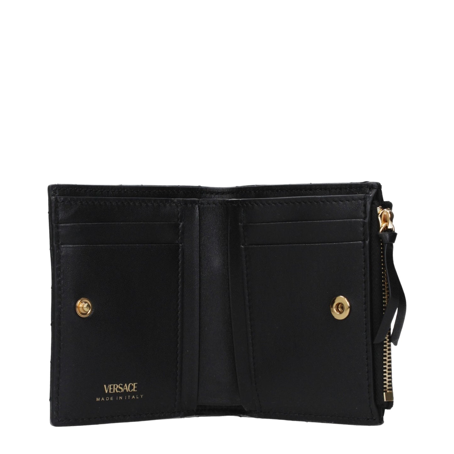 Versace Black Leather Wallet