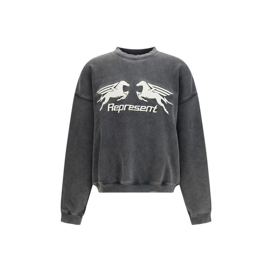 Represent Gray Cotton Sweatshirt