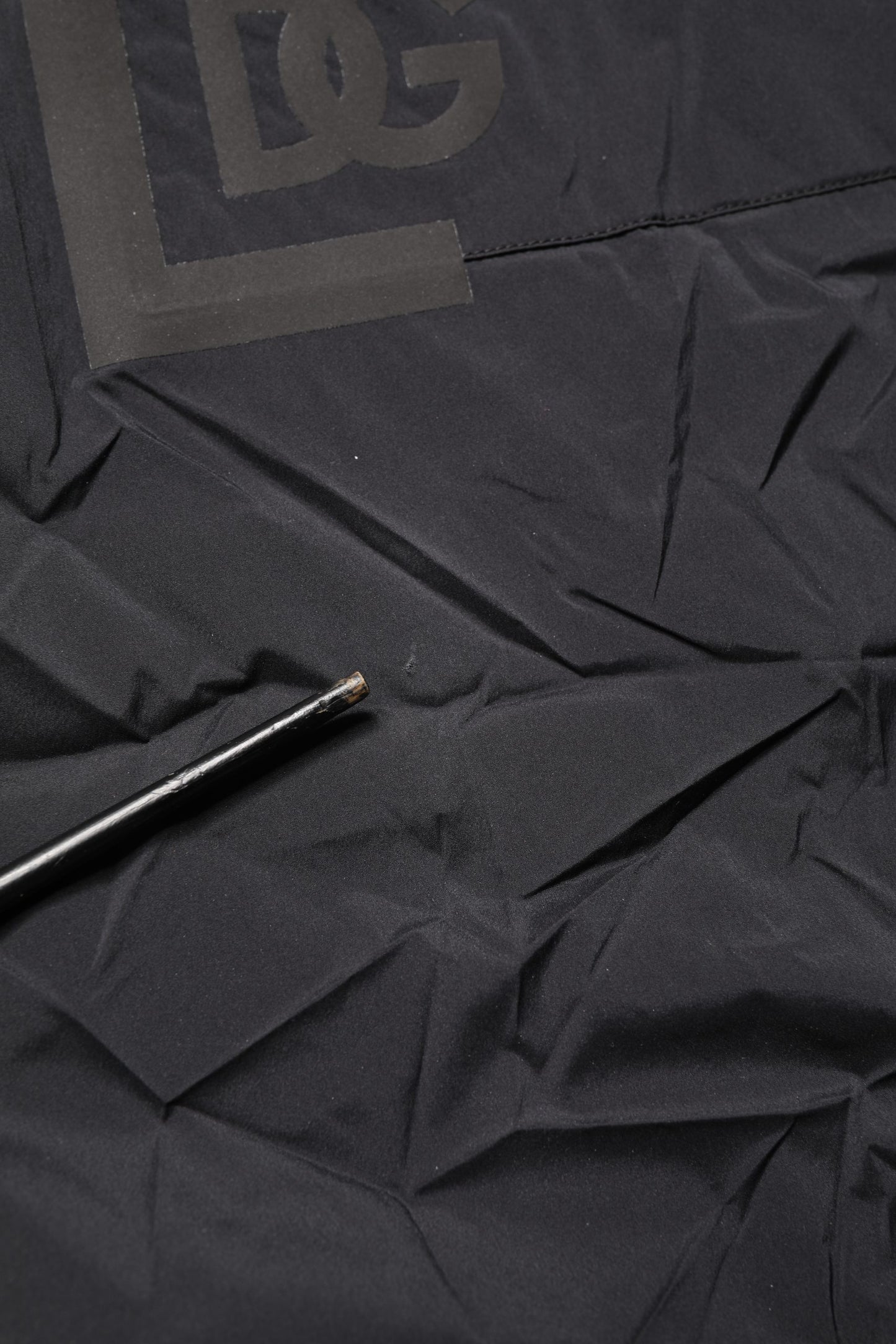 Dolce & Gabbana Black Nylon Elastic Waist Swim Shorts Swimwear