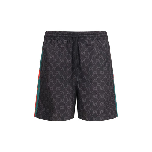 Gucci Black Nylon Shorts