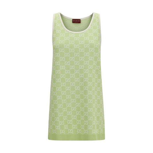 Gucci Bicolor Cotton Casual Dress