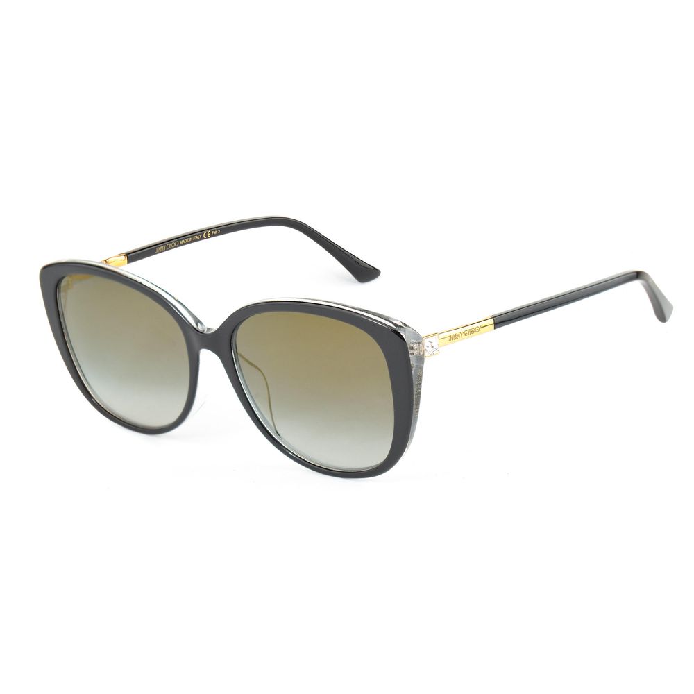 Jimmy Choo Black Acetate Sunglasses