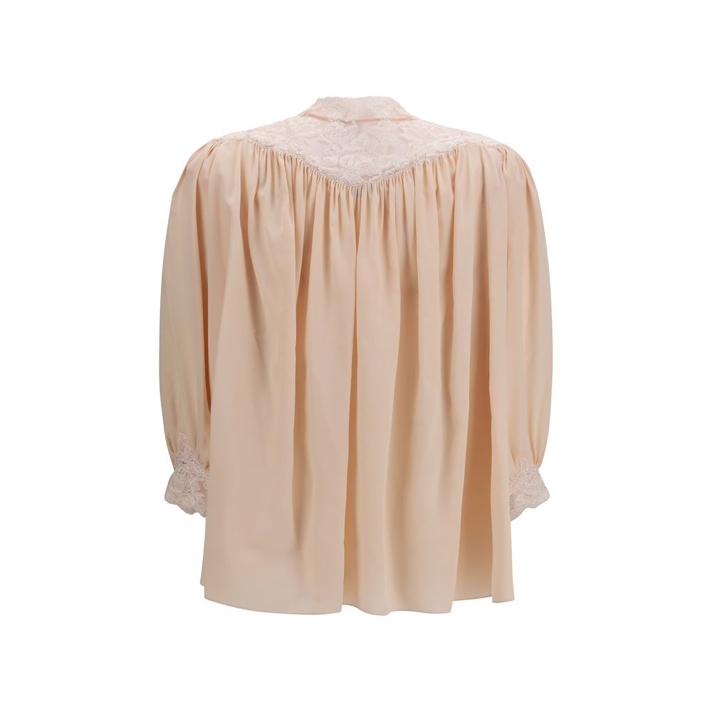 Chloé Multicolor Silk Blouse