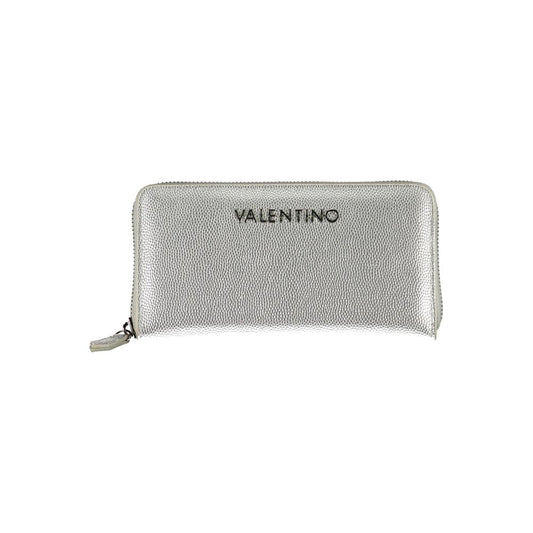 Mario Valentino Silver Polyurethane Women Wallet