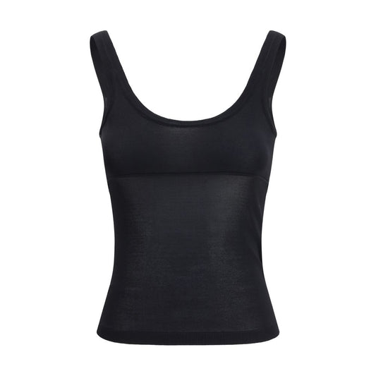 Max Mara Black Viscose Shirt