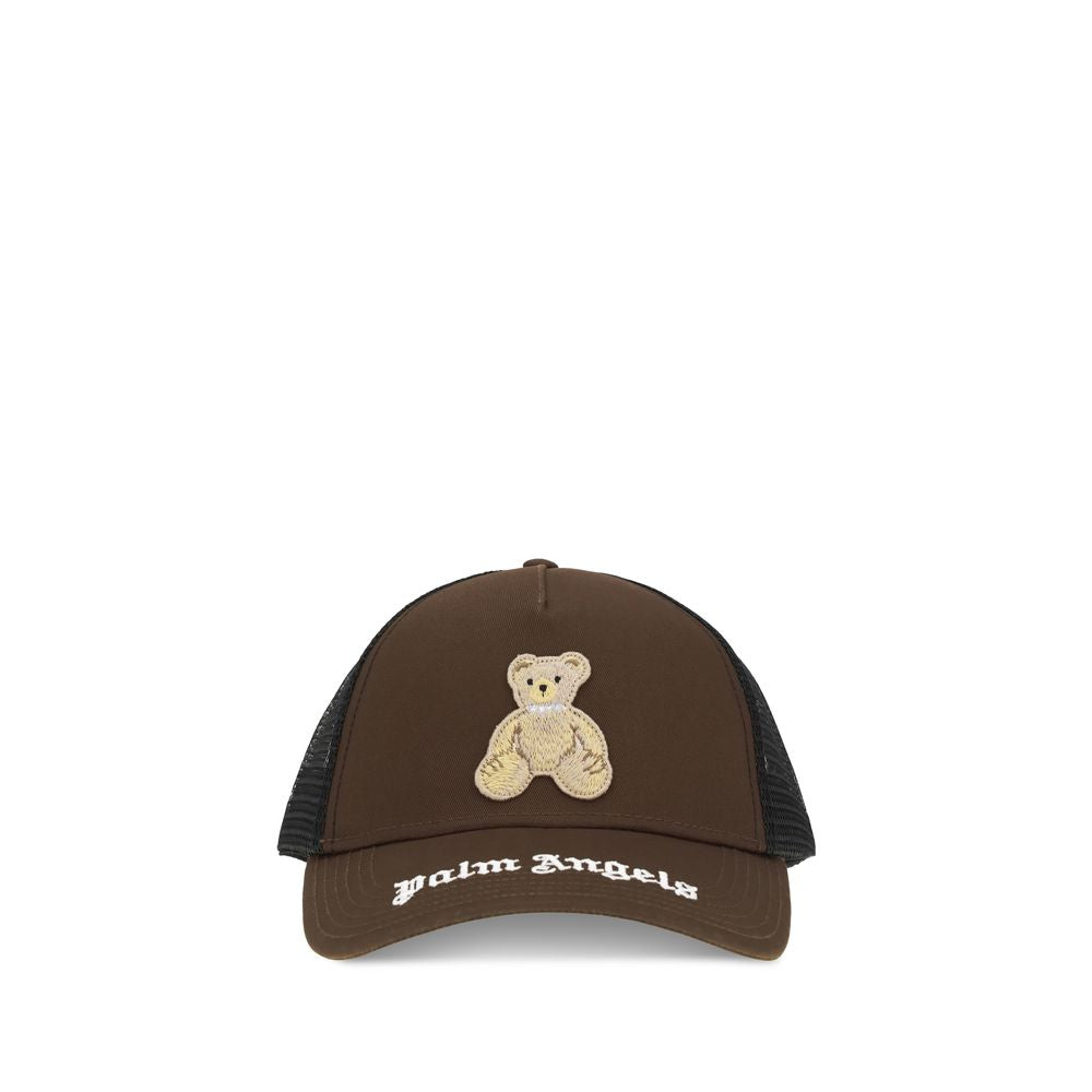 Palm Angels Brown Cotton Cap (Baseball Hat)