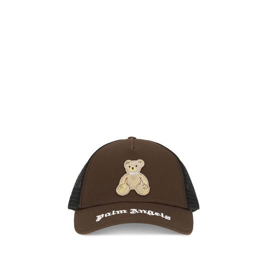 Palm Angels Brown Cotton Cap (Baseball Hat)