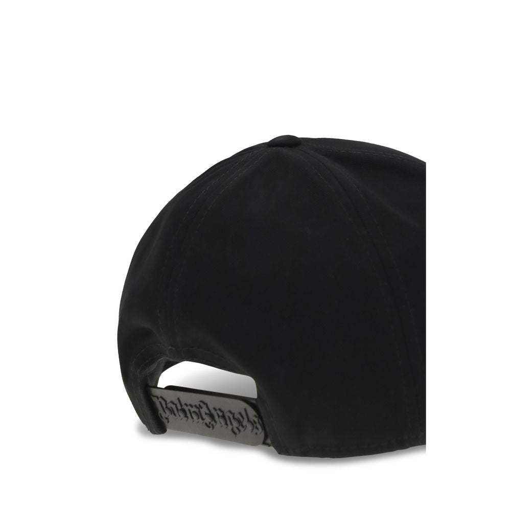 Palm Angels Black Cotton Cap (Baseball Hat)