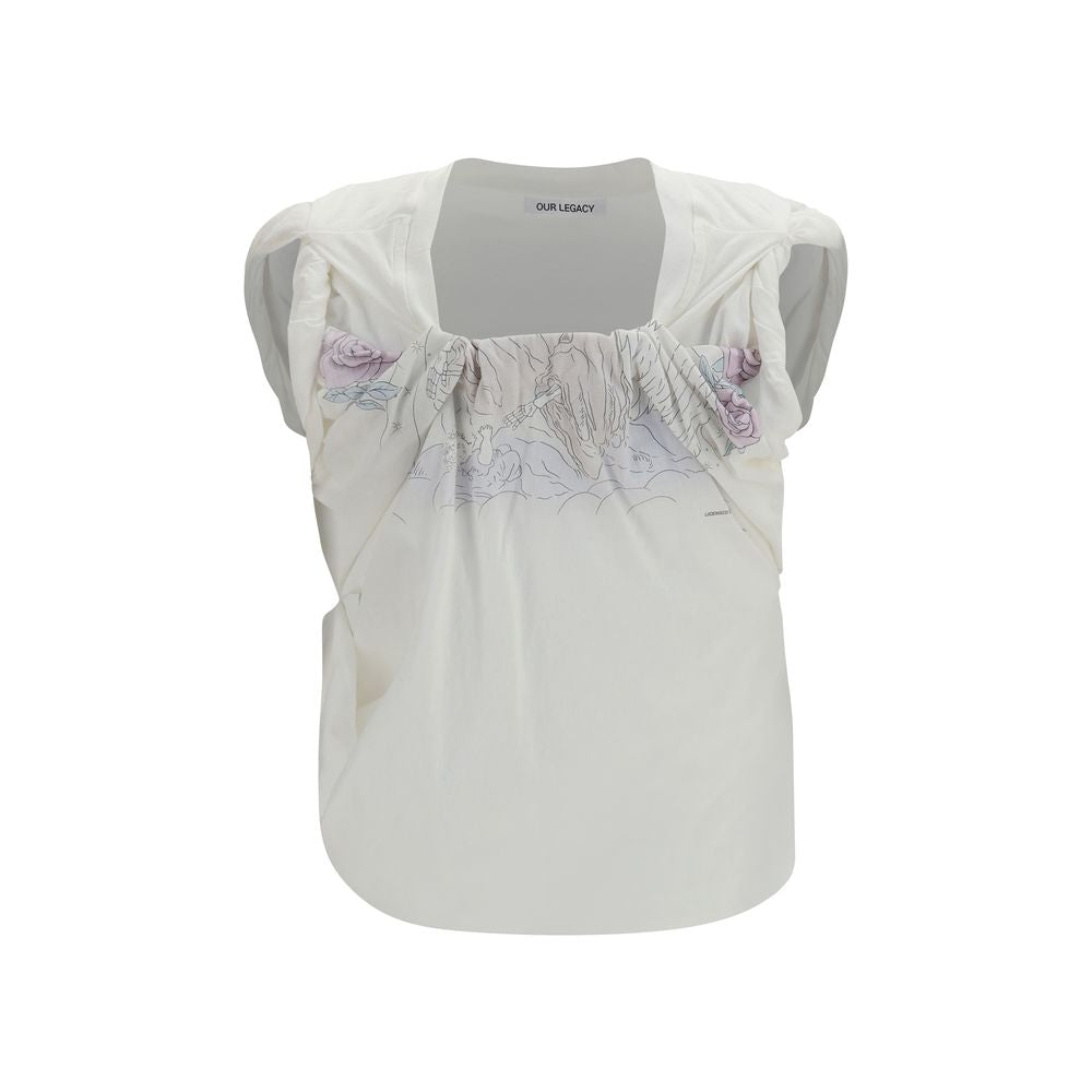 Our Legacy White Cotton T-Shirt