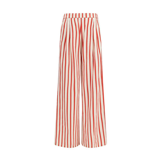 Forte_Forte Multicolor Cotton Casual Pants