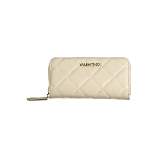 Mario Valentino Beige Polyurethane Women Wallet