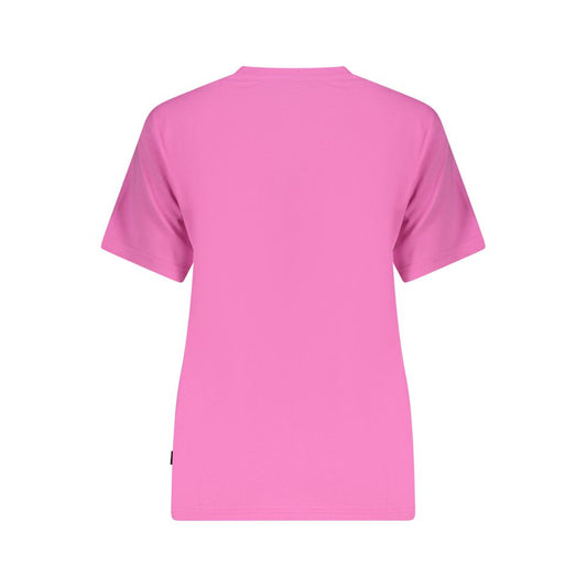 Converse Pink Cotton Women's T-Shirt
