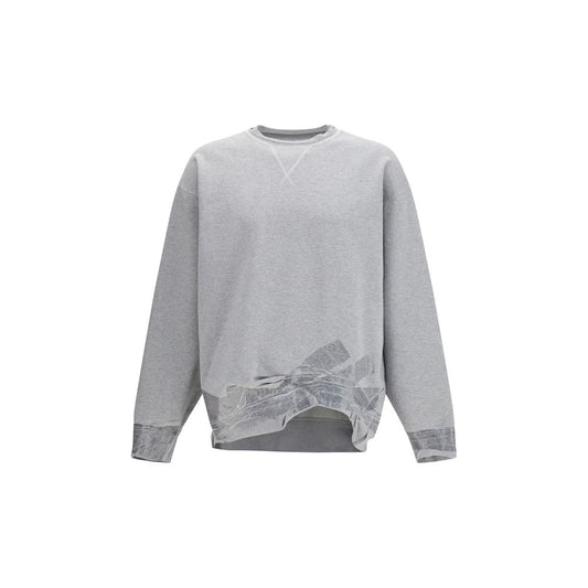 Maison Margiela Gray Cotton Sweatshirt